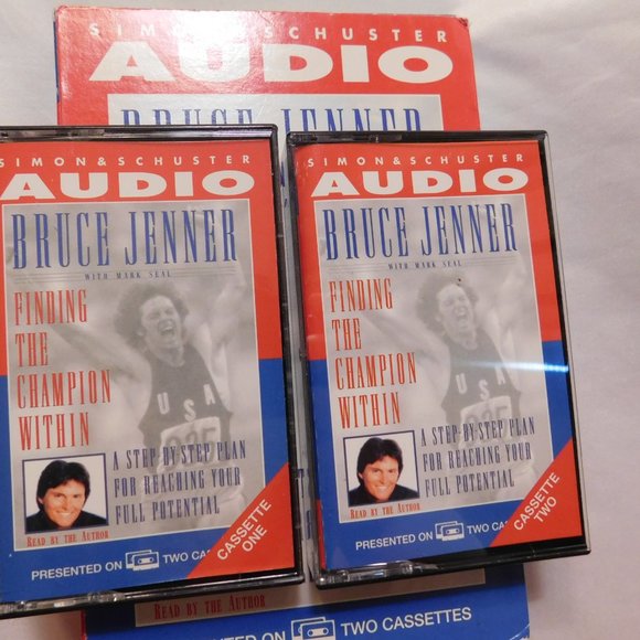 Vintage Bruce Jenner Finding the Champion Within A Step by Step Cassette Tapes - Picture 4 of 8